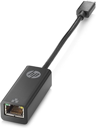 HP USB-C to RJ45 Ethernet Adapter (v7 W66aa) Czarny V7W66AA#AC3