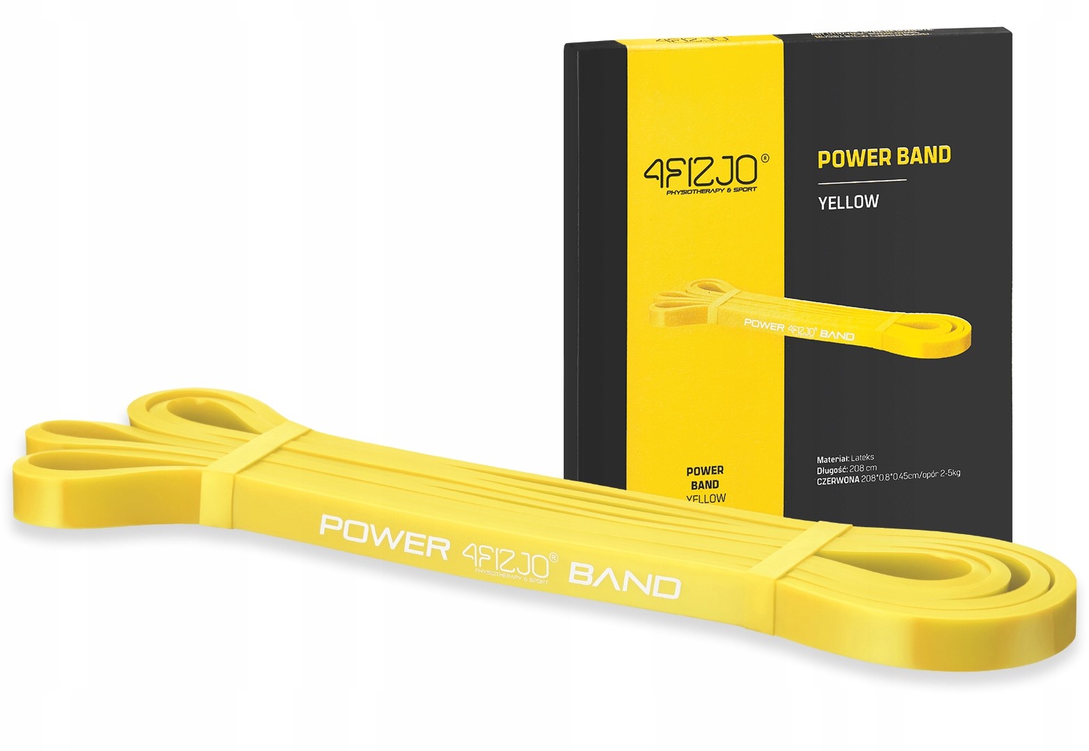 POWER BAND 4FIZJO Guma taśma Do Ćwiczeń Crossfit Podciagania