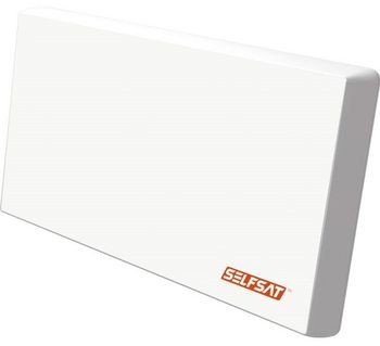 Selfsat H22DQ+ antena płaska - z LNB Quattro ASTSELFSATH22DQ+