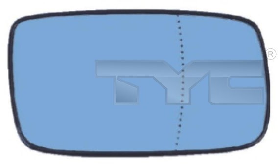 TYC SZKŁO LUSTERKA Z MOCOWANIEM VOLVO 240 85-91/91-/740/760 86-88/88-/940/960 92-97 PRAWE WYPUKŁE PODGRZEWANE BIAŁE 338-0009-1 338-0009-1