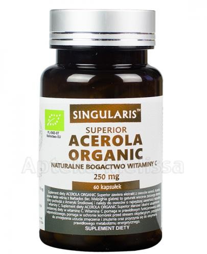 ACTIVEPHARM LABS SP. Z O.O. SP.K. ACTIVEPHARM LABS SP Z O.O SP.K SINGULARIS Superior 01 ACEROLA ORGANIC 60 3246222