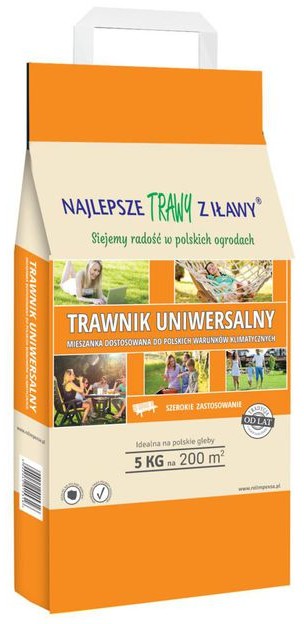 Najlepsze Trawy z Iławy Trawa uniwersalna UNIVERS 5 kg