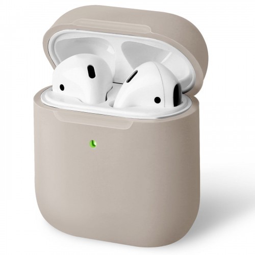 Apple UNIQ Etui Uniq Lino AirPods 1 / 2, beżowe 8886463669280