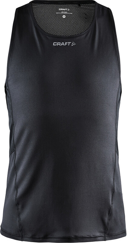 Craft ADV Essence Singlet Men, czarny L 2021 Koszulki do biegania bez rękawów 1908755-999000-6