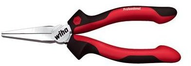 Wiha Szczypce z płaską końcówką do warsztatu Prosty 160 mm Wiha 26731 Professional Z 07 0 05