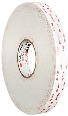 3M 3 m VHB taśmy samoprzylepne, 4930 P, 0,6 MM, biały, biały 7000072356