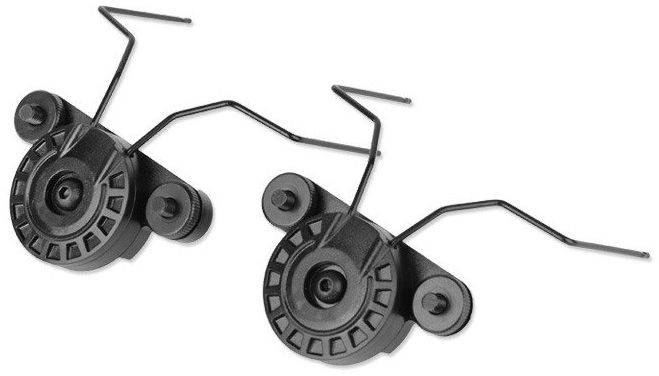 Earmor Adapter M12 Earmor do hełmów z szynami EXFIL - czarny (17790) SP 17790