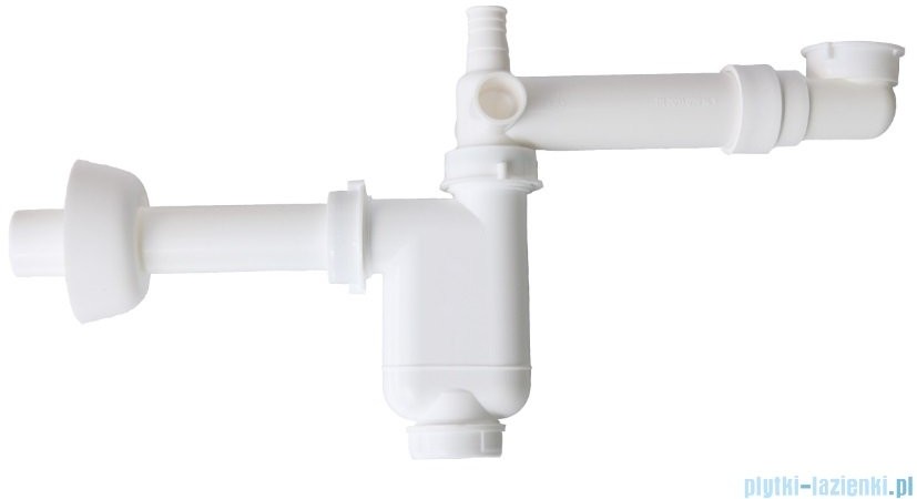 Oltens Jens syfon umywalkowy teleskopowy biały 02102000