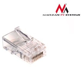 Maclean Wtyk RJ-45 8P8C 5e drut MCTV-662 kpl.