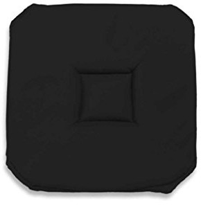 Soleil d'ocre Soleil D 'ocre 008230 Alicja poduszka na krzesło Goblin poliester 40 x 40 x 3 cm, czarny, 40 x 40 cm 008460