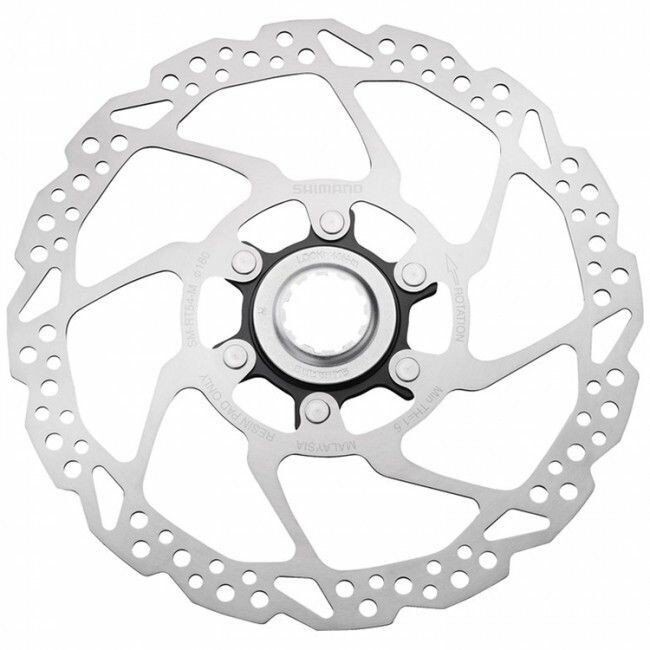 Shimano Tarcza hamulcowa SMRT54-160mm CenterLock z pierścieniem dociskowym do okładzin żywicznych 0701246