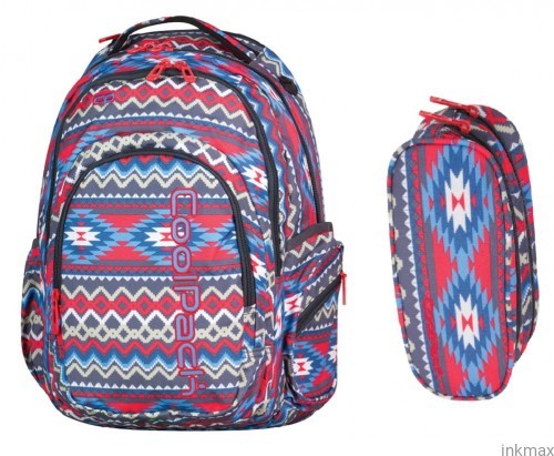 COOLPACK Plecak Młodzieżowy Coolpack Spark Boho +piórnik 74872CP