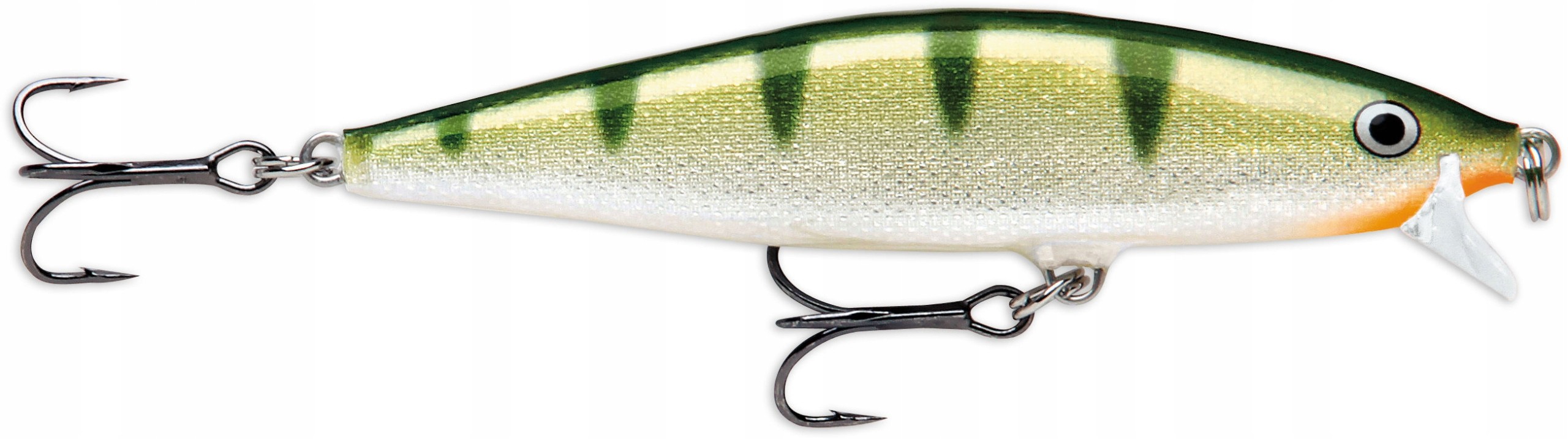 Rapala Wobler Flat Rap 8cm Yellow Perch