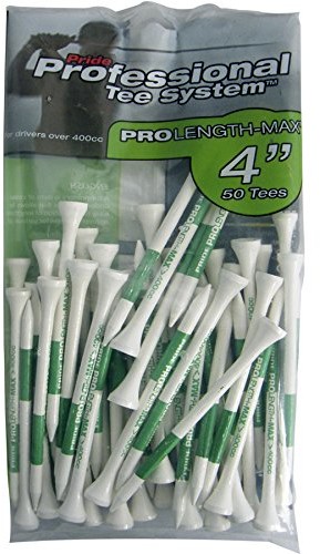 PRIDE GOLF Pride Professional kołeczki do piłki golfowej, różne długości, zielony, jeden rozmiar TEPSPTS10250