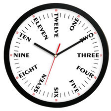 Atrix Zegar ścienny solid języki świata ATE2013AG1