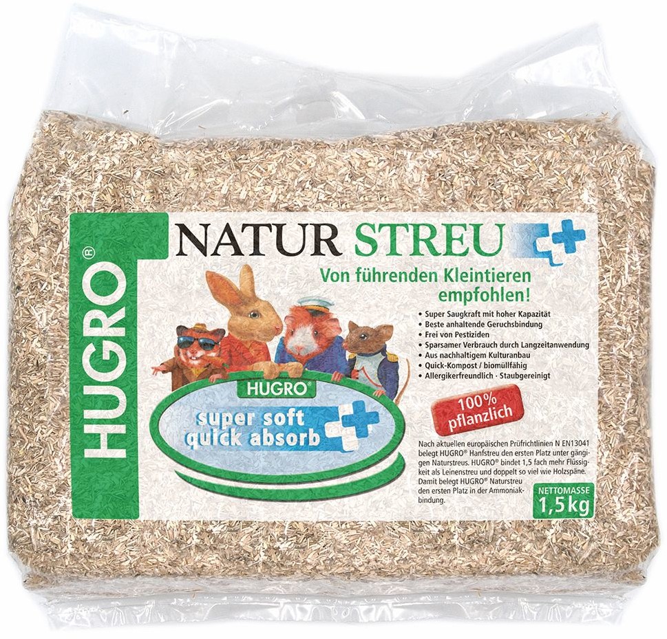 Hugro podściółka naturalna 1,5 kg
