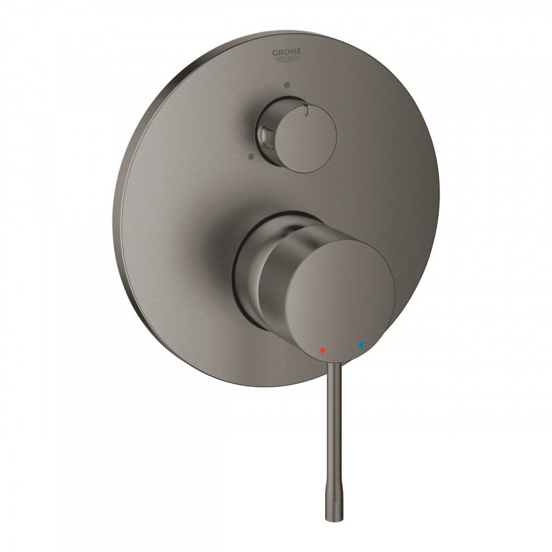 Grohe Essence wannowo-prysznicowa podtynkowa 3-drożna brushed hard graphite 24092AL1