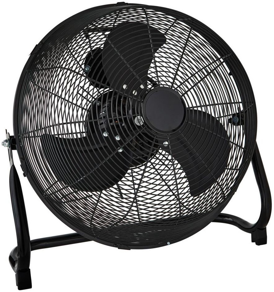 EQUATION Wentylator podłogowy 40 CM 60 W CZARNY