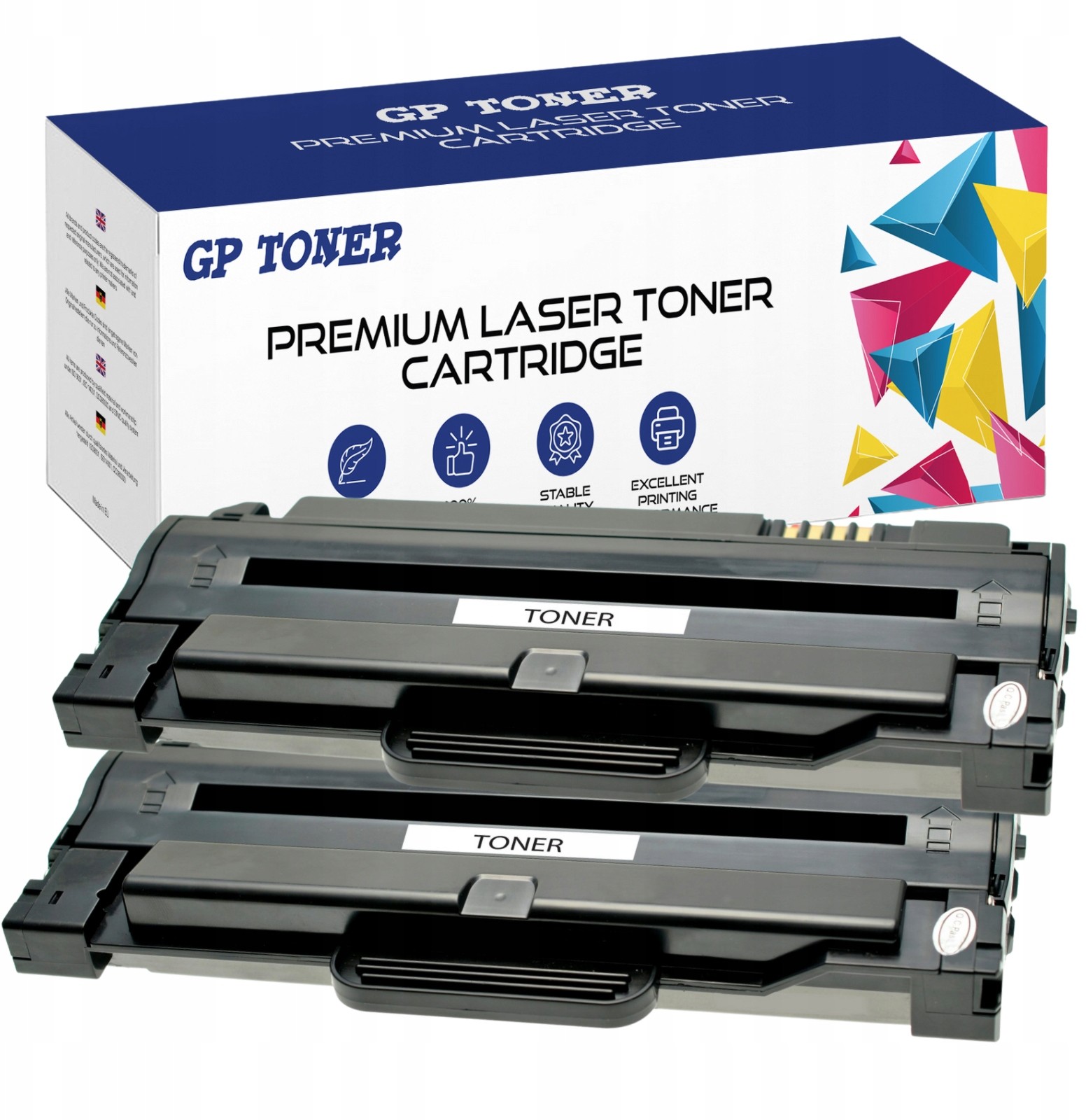 2 Toner Do Samsung ML1910 SCX4600 4623F MLT-D1052L