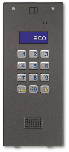ACO CDNP7ACC ST CENTRALA DOMOFONOWA grzałka LCD. RFID MASTER 15072
