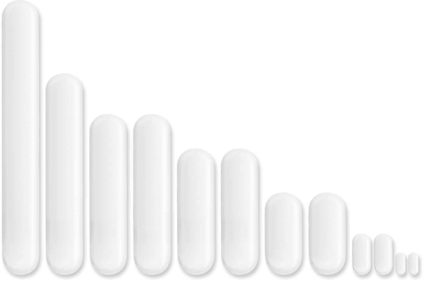 Steinberg Systems Mieszadełko magnetyczne - teflon - 12 szt. SBS-STIR3 SBS-STIR3