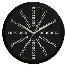 Atrix Zegar ścienny z tarczą binarną #4W ATW2013B4W