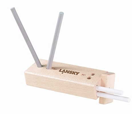 Lansky Deluxe zestaw osełek, pręty ceramiczne średni i precyzyjny, żółty LS33-BRK