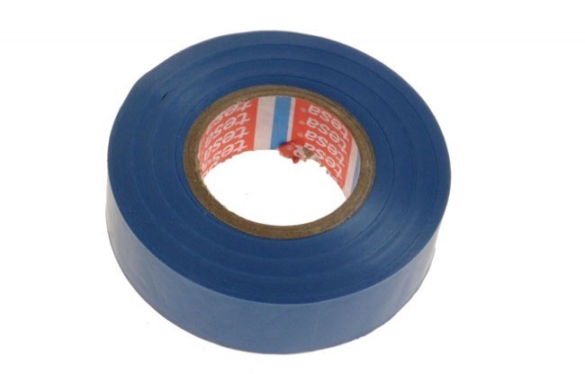 Tesa Taśma elektroizolacyjna 5000V PVC niebieska, długość 20 m, szerokość 19 mm (53988-00036-00)