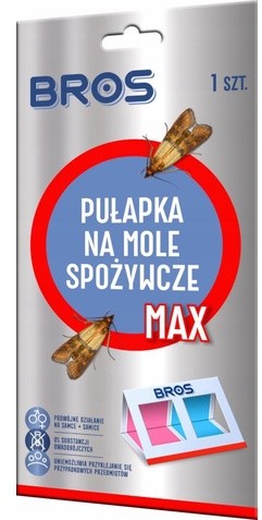 Bros pułapka na mole spożywcze MAX 1szt