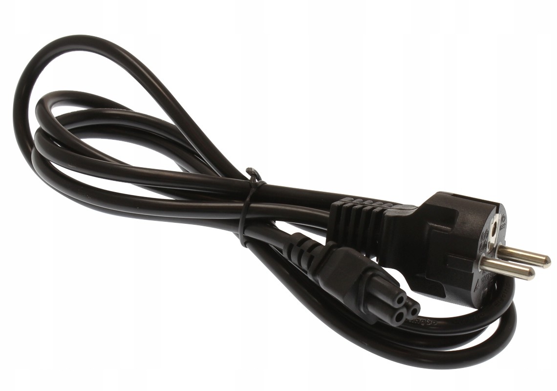 Przewód Zasilający Laptop Kabel Koniczynka 1,5