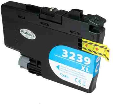 DrTusz Tusz Zamiennik LC-3239 XL C do Brother LC-3239XLC) Błękitny)|