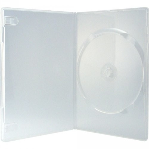 MediaRange 100 etui na płyty DVD Slim Clear Przezroczysty 7 MM 1er Professional Machine Packing BOX29