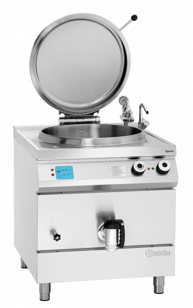 Bartscher Kocioł warzelny elektryczny | 135L | 18000W | 400V | 800x900x(H)900mm 296911