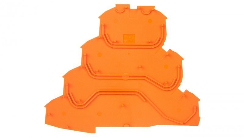 Wago Ścianka końcowa pomarańczowa 2002-4192 /25szt./ 2002-4192