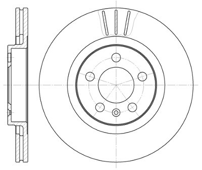 Roadhouse Tarcza hamulcowa 6546.10