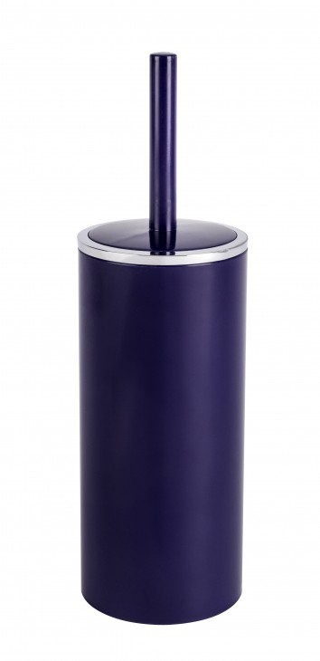 Wenko Pojemnik na szczotkę INCA DARK BLUE + szczotka WC B06XT3BLJY