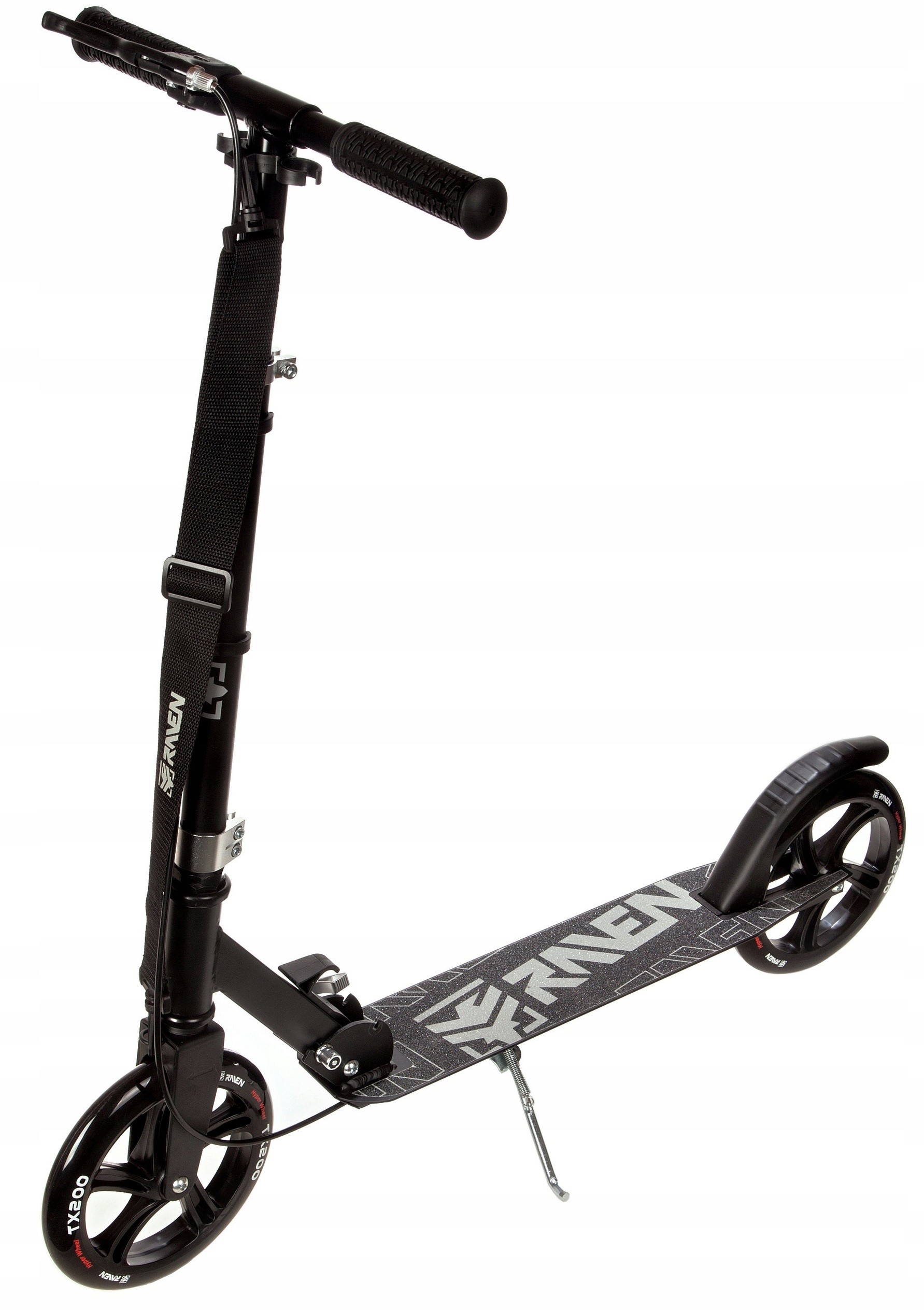 Hulajnoga Raven Straight Black 200mm z hamulcem