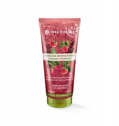 Yves Rocher Żel peeling pod prysznic Malina Mięta