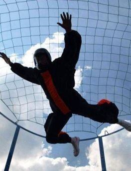 Lot w tunelu aerodynamicznym  Warszawa P0000681