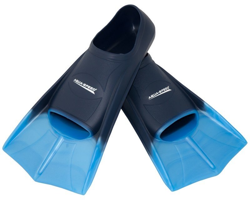 Aqua Speed Płetwy treningowe, granatowo-jasnoniebieskie, rozmiar 41/42 (260-265 mm)
