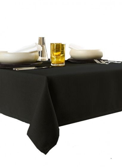 De Witte Lietaer Gibson obrus 145 x 360 cm czarny