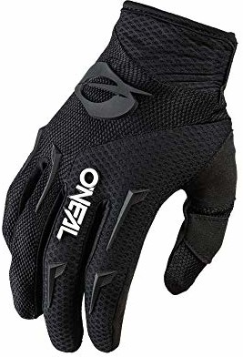 O'NEAL O'NEAL | Rękawice kolarskie Motocross | MX MTB DH FR Downhill Freeride | Trwałe, elastyczne materiały, wentylowana dłoń | Element Glove | Damskie | Czarny Biały | S E031-716
