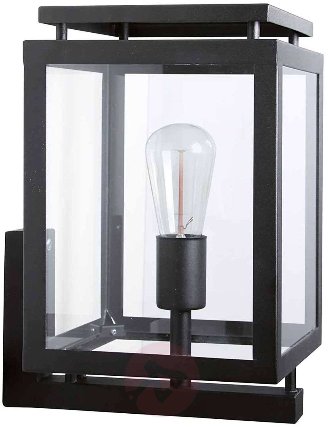 K. S. Verlichting Kinkiet zewnętrzny de Vecht, 37 cm, czarny