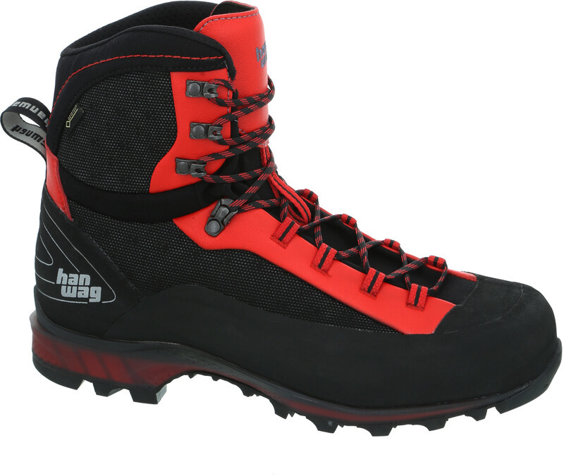 Hanwag Ferrata II GTX Buty Mężczyźni, czarny/czerwony UK 8 | EU 42 2021 Buty górskie H100100-12055-8