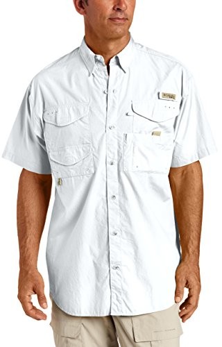 Columbia męska koszula na czas wolny, biały, xxl Bonehead Short Sleeve Shirt