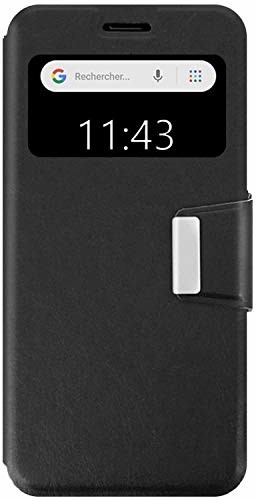 Samsung iPOMCASE Coque Pochette pour Galaxy J5 2015, Noir J5-etui-Noir-0