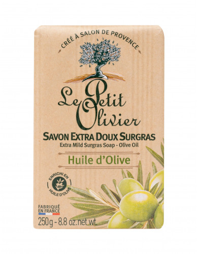 Фото - Мило Le Petit Olivier Olive Oil Extra Mild Surgras Soap mydło w kostce 250 g dl 