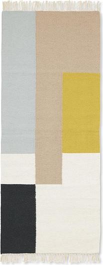Ferm Living Chodnik dywanowy Kelim Squares 100526651