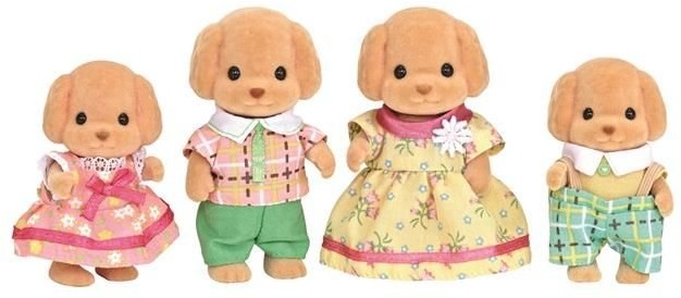 Sylvanian Families Sylvanian Families, figurka Rodzina pudli, zestaw