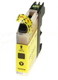 DrTusz zamiennik LC-225 XL Y do Brother LC225XLY Żółty|